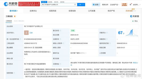 深開(kāi)鴻落子荊門(mén)成立數(shù)字產(chǎn)業(yè)公司 注冊(cè)資本500萬(wàn)聚焦信息系統(tǒng)集成服務(wù)